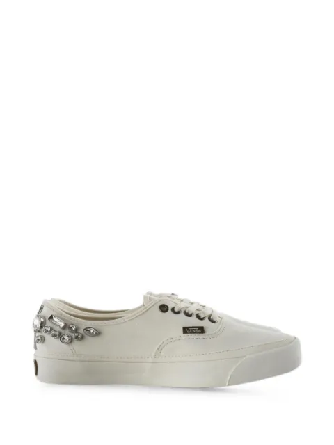 Vans LX Authentic 44 crystal-embellished sequinned sneakers Neutrals VN000DB8CCZ1
