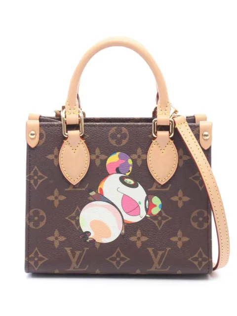 Louis Vuitton Pre-Owned 2025 Takashi Murakami Monogram Panda OnTheGo BB satchel Brown S7X635VR0IXR9IOZ