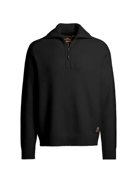 Parajumpers Caldonazzo half-zip knit Black 26WMPMKNLW02P280541