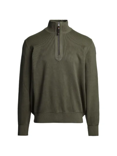 Parajumpers Basic Scoe half-zip sweater Green 26WMPMKNKC06P14
