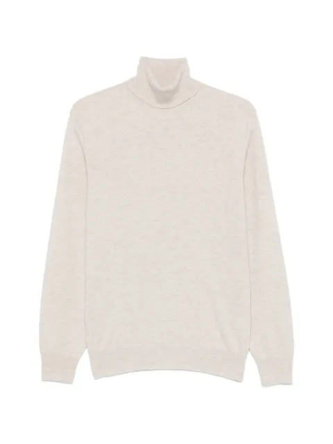 Brunello Cucinelli roll-neck cashmere sweater Neutrals M2200103CKM17