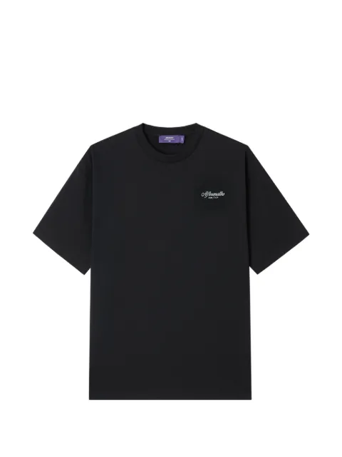 aftermaths logo-print T-shirt Black AFMTEM01486X
