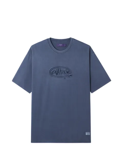 aftermaths rope-logo T-shirt Blue AFMTEM01481X