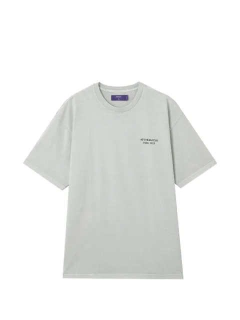 aftermaths graphic-print T-shirt Grey AFMTEM01474X