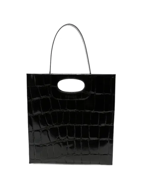 Gherardini Piattina croc-effect tote bag Black GHB0275