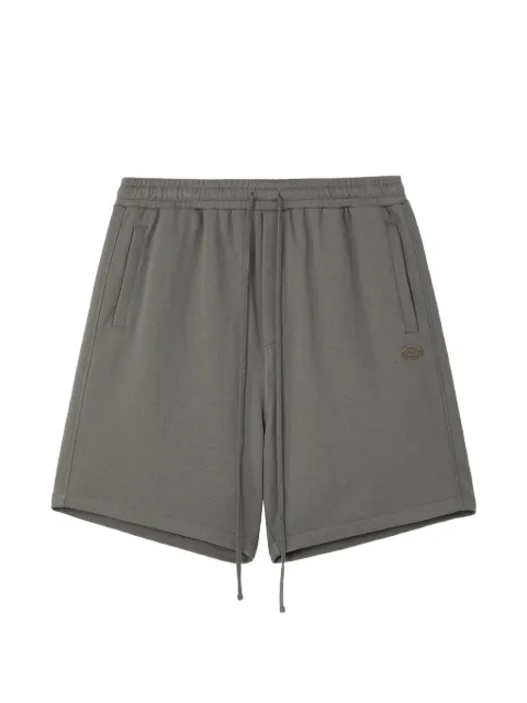 aftermaths logo-motif drawstring shorts Green AFMSPM01427X