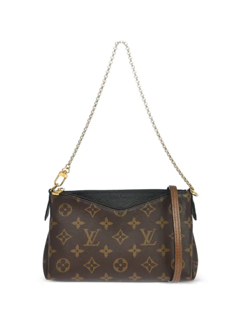 Louis Vuitton Pre-Owned 2017 Pallas Monogram shoulder bag Brown NQ10393