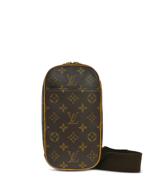 Louis Vuitton Pre-Owned 2003 Pochette Gange Monogram belt bag Brown NQ10193