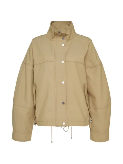 3.1 Phillip Lim panelled high-neck jacket Neutrals P26160941UCV