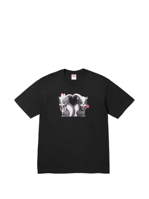 Supreme Skunk round neck T-shirt Black SU27959