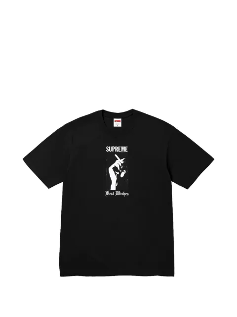 Supreme Wish graphic-print T-shirt Black SU27949