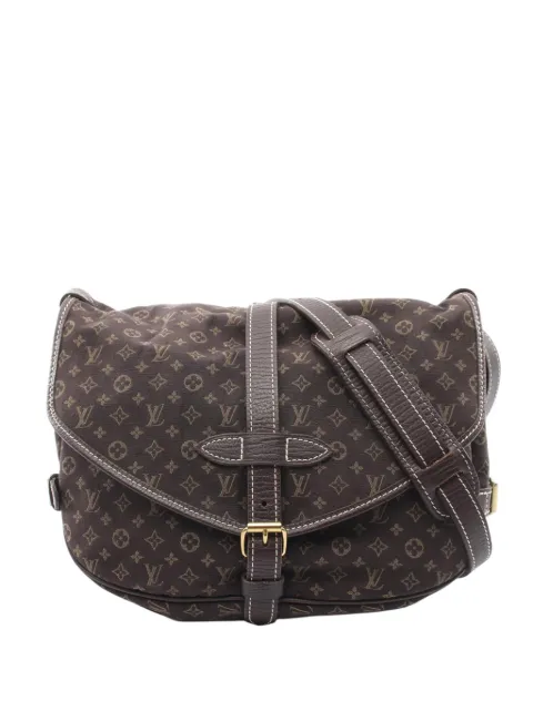 Louis Vuitton Pre-Owned 2007 Monogram Mini Lin Saumur 30 crossbody bag Brown CB43R7FW57797JGM