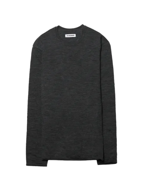 Jil Sander long-sleeve T-shirt Grey J22GC0248J41422