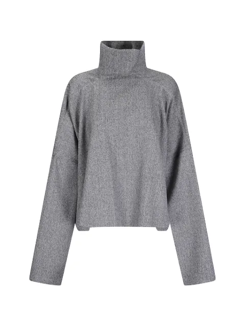 Rick Owens Jumbo Tabard high-neck top Black RP02F5216