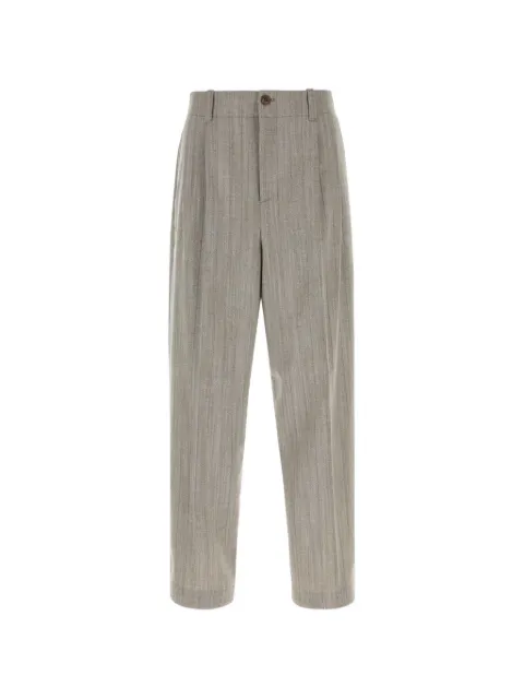 Golden Goose pleated trousers Grey GMP01508P002579