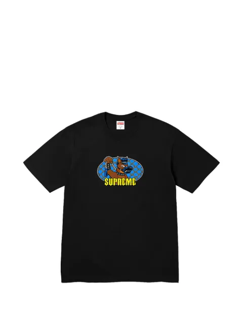 Supreme Leash graphic-print T-shirt Black SU27972