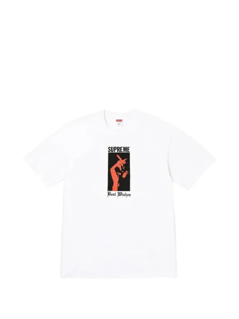 Supreme Wish graphic-print T-shirt White SU27952