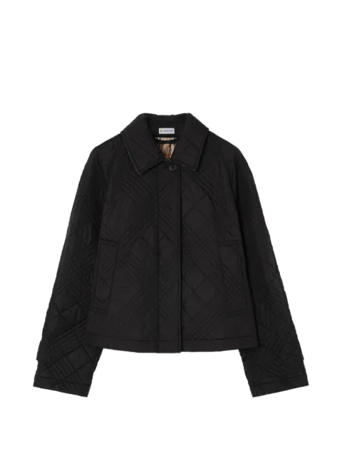 Burberry quilted nylon Tiffield jacket Black 8127123