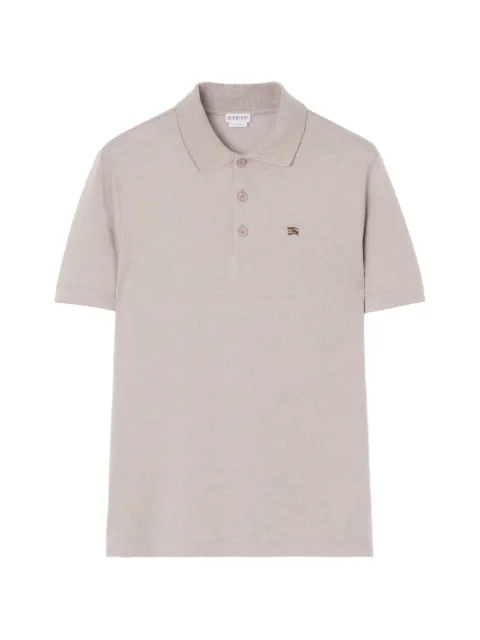 Burberry metal Knight cotton polo shirt Grey 8127822