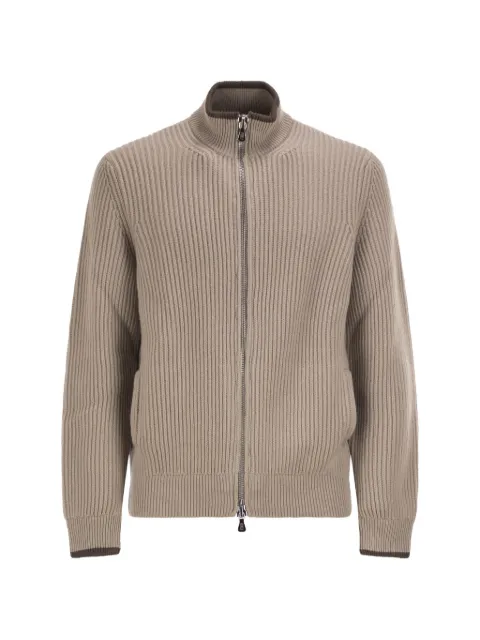 Fedeli rib-knit cashmere sweater Neutrals MU008059B0030