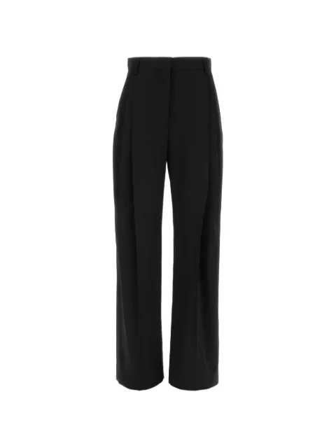 Stella McCartney pleated trousers Black 6440243HU704