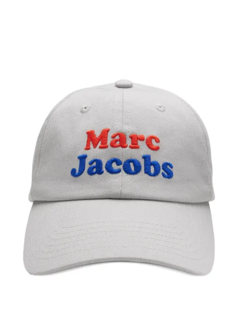 Marc Jacobs Canal St logo-embroidered cap Grey 2F6RRA005W15