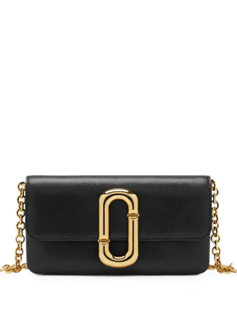 Marc Jacobs Scene logo-plaque wallet on chain Black 2F6SMN012S01001