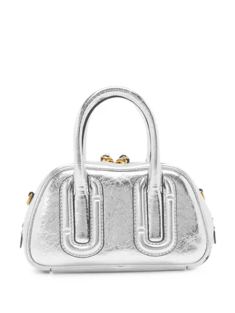 Marc Jacobs Babe mini top-handle in metallic leather Silver 2F6HSC009H01040
