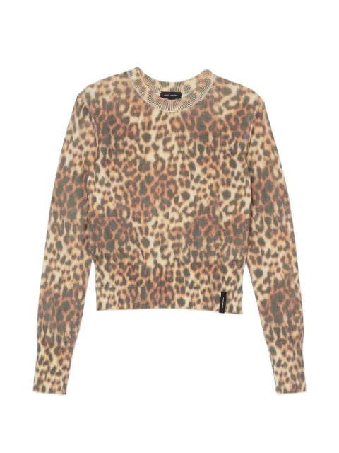 Marc Jacobs leopard-print sweater Brown 2F6RTP009K09