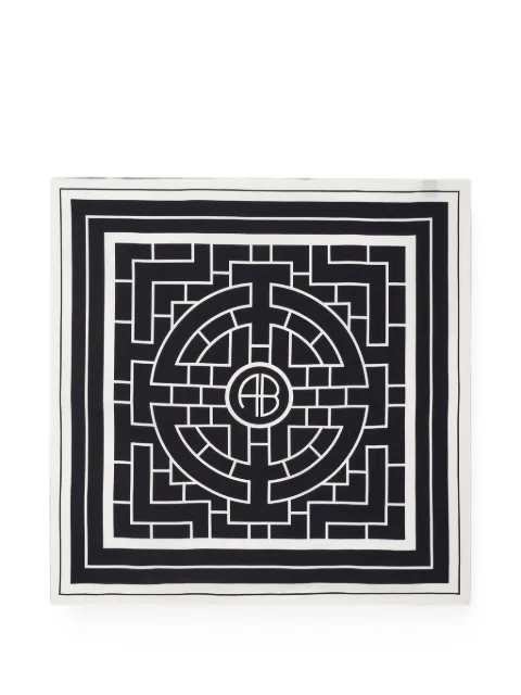 ANINE BING York scaf AB - black Black A1212492