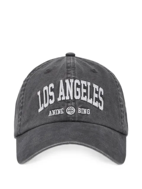 ANINE BING Jeremy baseball cap Los Angeles University - washed grey Grey A1212934