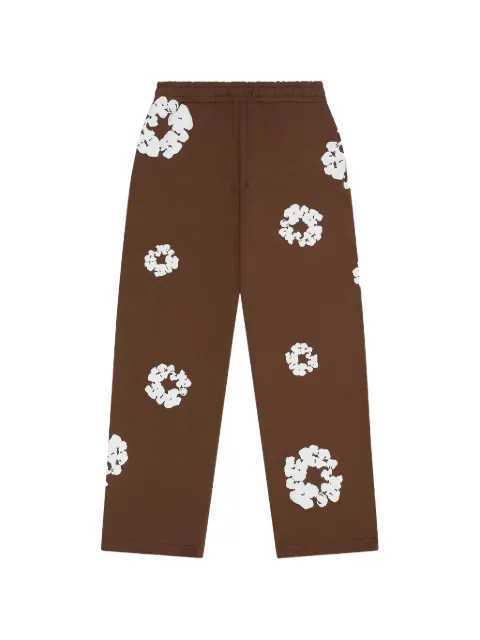 Denim Tears Cotton Wreath track pants Brown DT660