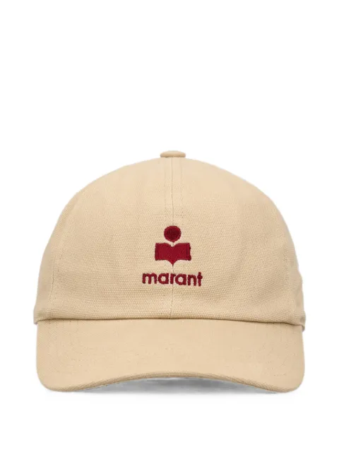 ISABEL MARANT logo-embroidered baseball cap Neutrals CQ053XFAD1C05A
