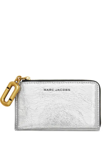 Marc Jacobs Scene top-zip multi wallet in metallic Silver 2F6SMP036S02