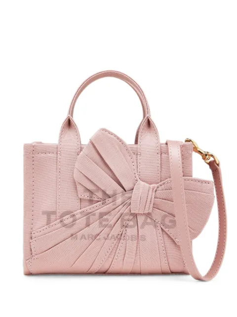 Marc Jacobs crossbody Tote in canvas with oversized bow Pink 2F6HTT032H02646