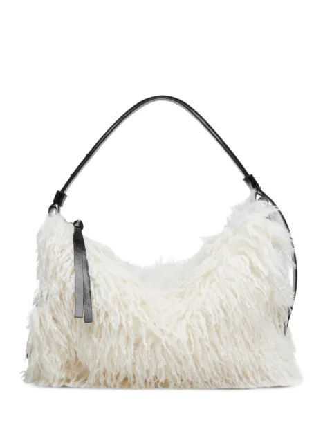 Marc Jacobs Scene large shoulder bag in grunge fur White 2F6HSH004H02