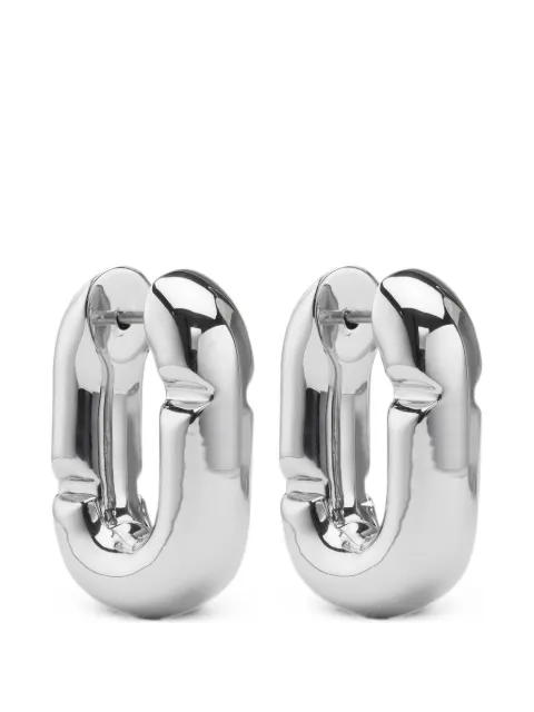 Marc Jacobs Pop J Marc huggie hoops Silver 2P6JER001J39