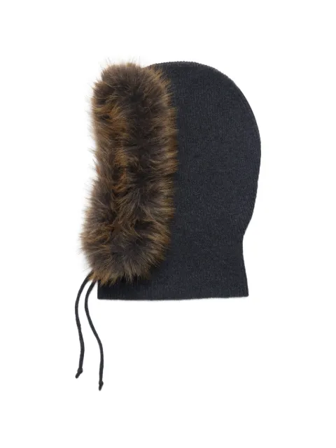 Marc Jacobs faux fur trim balaclava Grey 2F6RRA005K11
