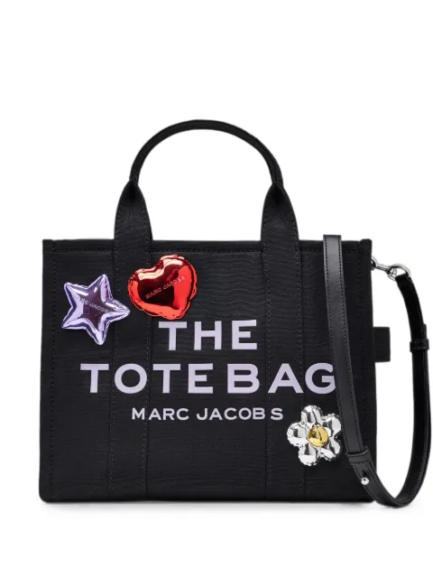 Marc Jacobs medium Tote bag in canvas beauty Black 2F6HTT022H02001