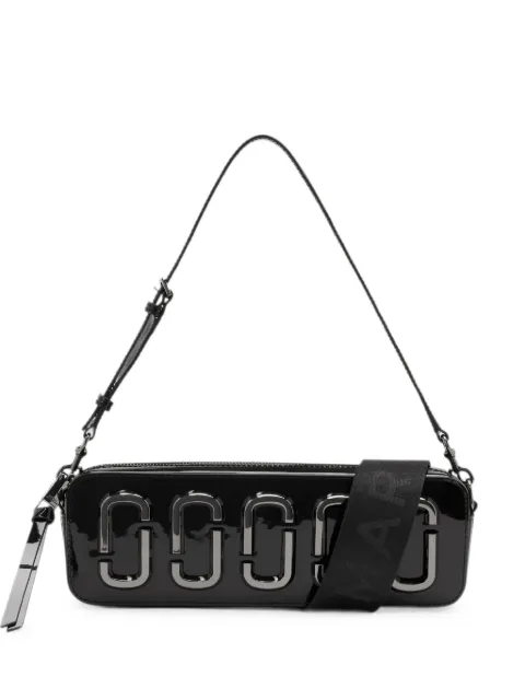 Marc Jacobs Snapshot E/W shoulder bag in DTM patent Black 2F6HCR010H01001