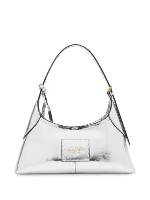 Marc Jacobs small belted Sack bag in metallic crinkle leather Silver 2F6HSH015H01