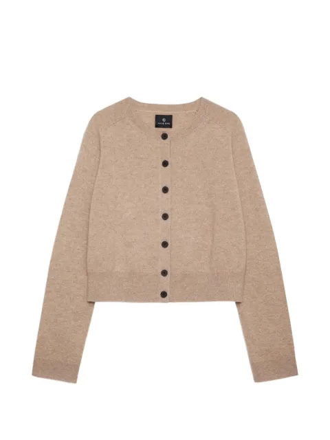 ANINE BING Joye cardigan - stone melange Neutrals A0912528