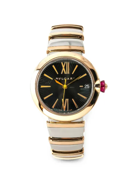 Bvlgari Pre-Owned Lvcea 33mm watch Black LU33SG