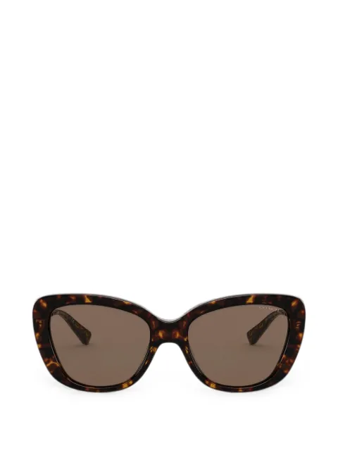 Coach tortoiseshell-effect cat-eye sunglasses Brown HC8291
