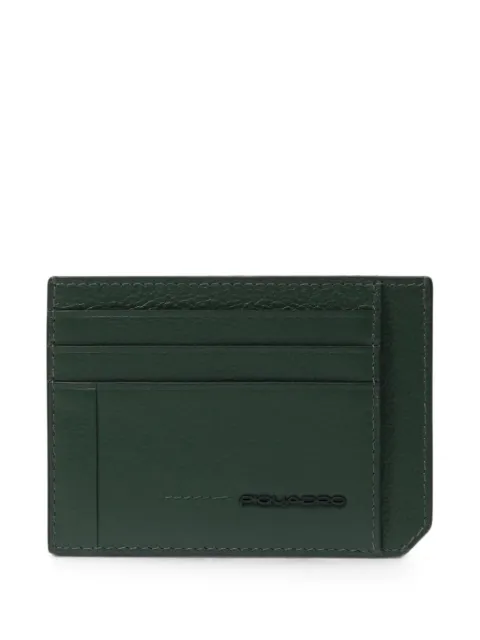 PIQUADRO leather card holder Green PP2762W137R