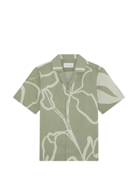Frescobol Carioca Roberto floral-print shirt Green 2827961