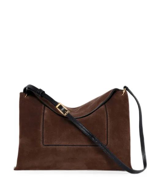 Wandler Penelope suede shoulder bag Brown 000148PALISSANDERSUEDE