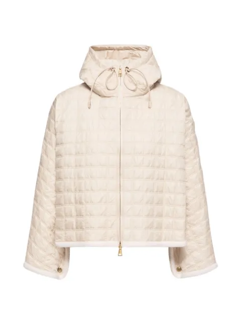 Moncler quilted hooded jacket Neutrals L20933G00012788WH