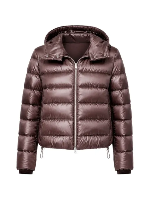 Herno quilted hooded jacket Brown PI00182DR12017Z