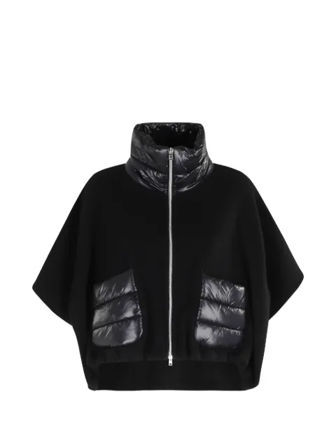 Herno padded-panel high-neck coat Black GI00042DR33395099